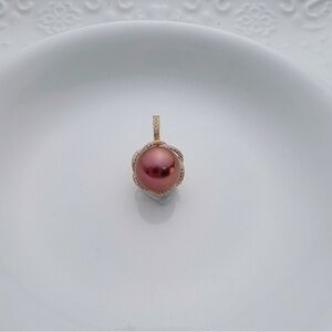 26P85 S925 Stamped High Quality Freshwater Edison Pearl Detachable Pendant